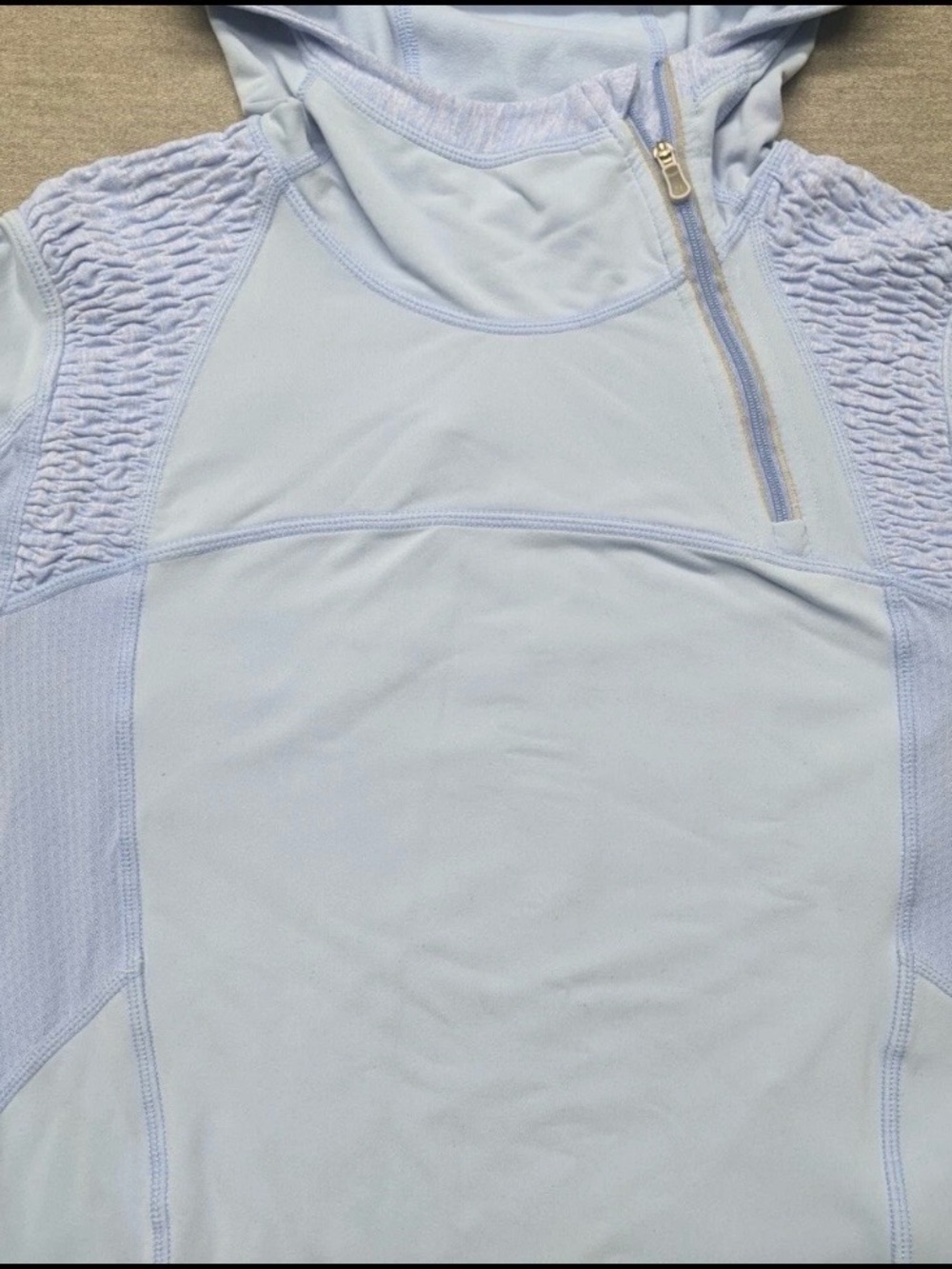 LULULEMON RUN ALPINE HOODIE PERIWINKLE SIZE 10 - Picture 3 of 11